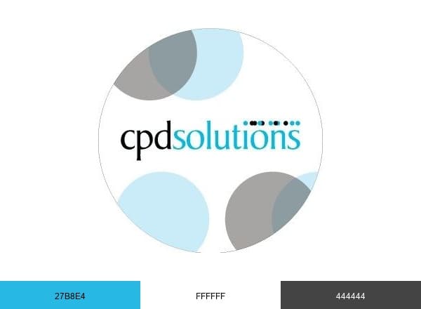 CPD Solutions brand color palette