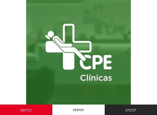 CPE Clínicas brand color palette