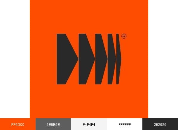 Copenhagen Half Marathon brand color palette