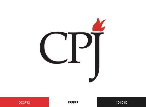 Committee to Protect Journalists brand color palette