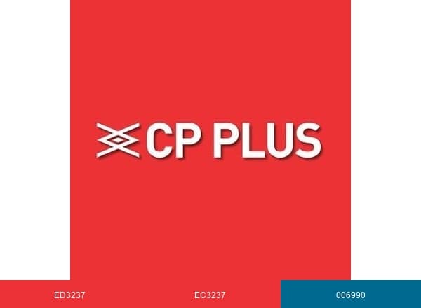 CP PLUS brand color palette