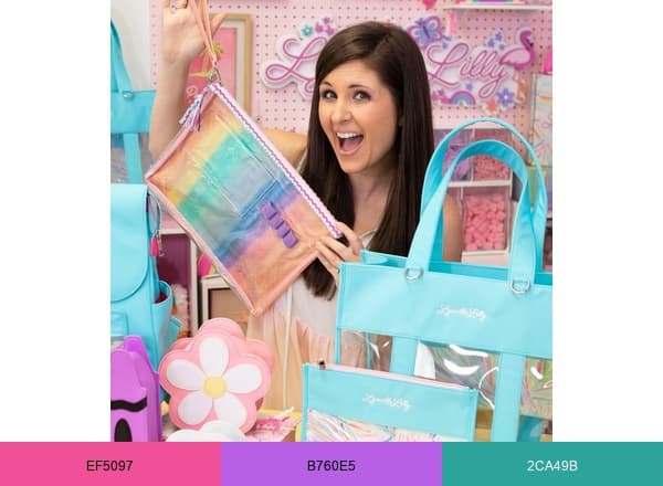 Creative Living with Lynn Lilly brand color palette