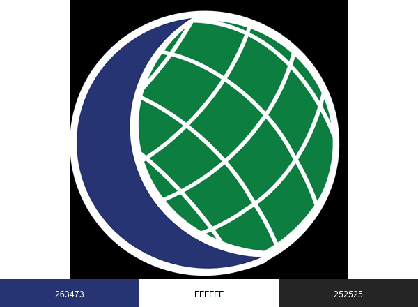 Crane Worldwide Logistics brand color palette
