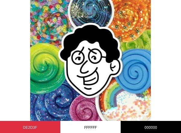 Crazy Aaron Enterprises brand color palette