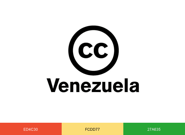 Creative Commons Venezuela brand color palette