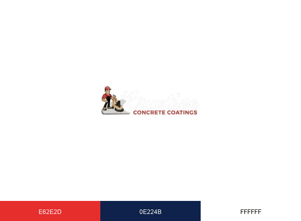 Creative Concrete Coatings brand color palette