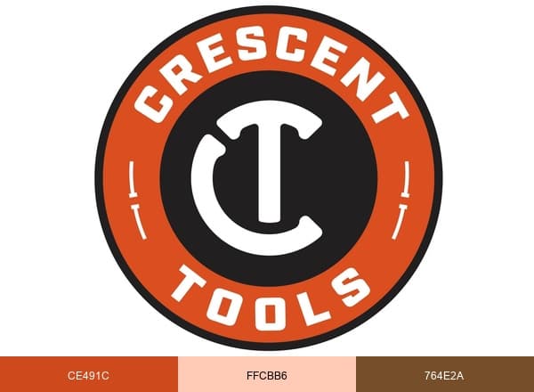 Crescent Tools brand color palette