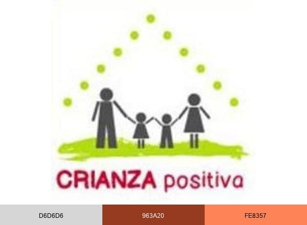 CRIANZA positiva brand color palette