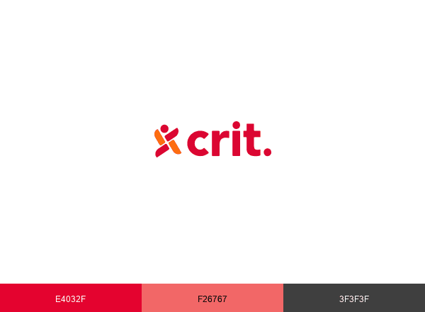 Crit France brand color palette