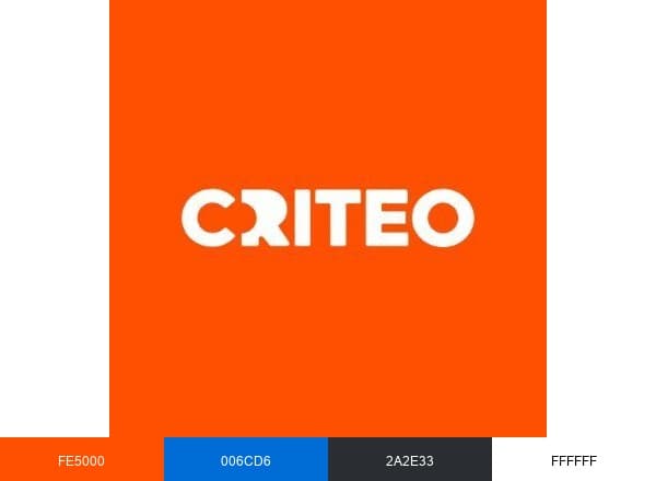 Criteo brand color palette