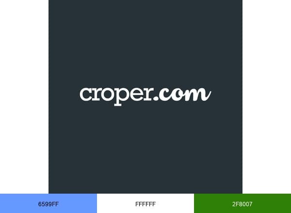 Croper.com brand color palette