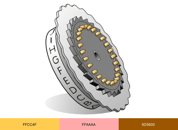CryptoMuseum brand color palette