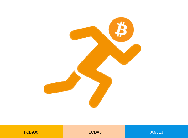 CryptoRunner brand color palette