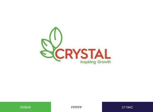 Crystal Crop brand color palette