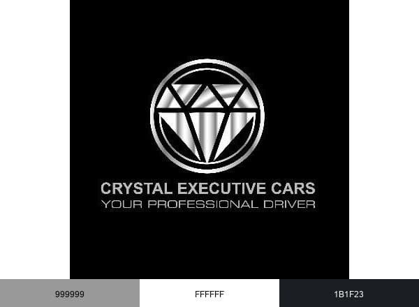 Crystal Executive Cars brand color palette