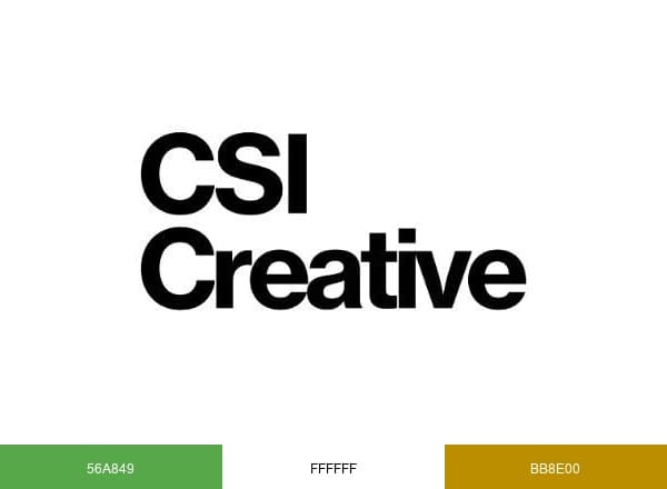 CSI Creative brand color palette