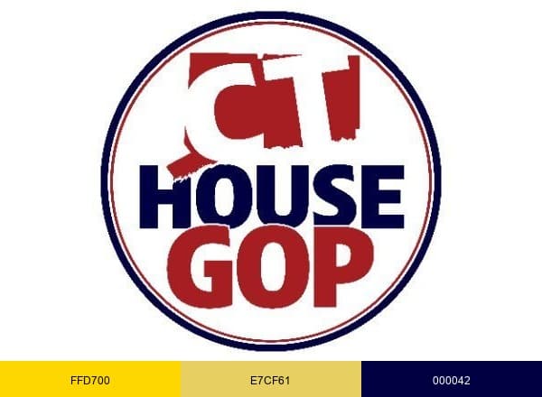 CT House Republicans brand color palette