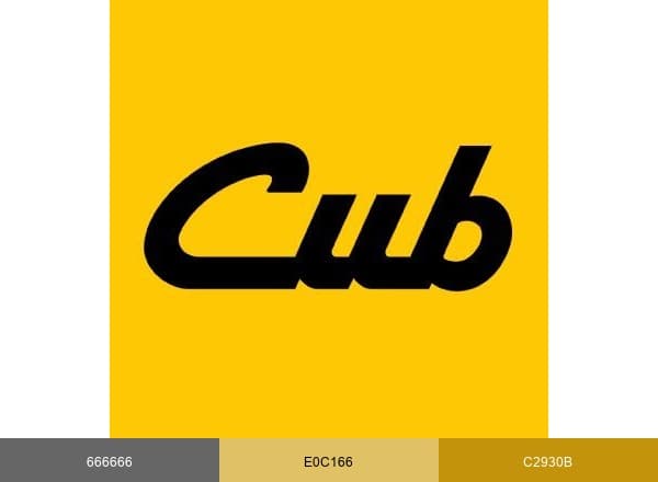 Cub Cadet brand color palette