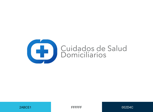 Cuidados de Salud Domiciliarios brand color palette