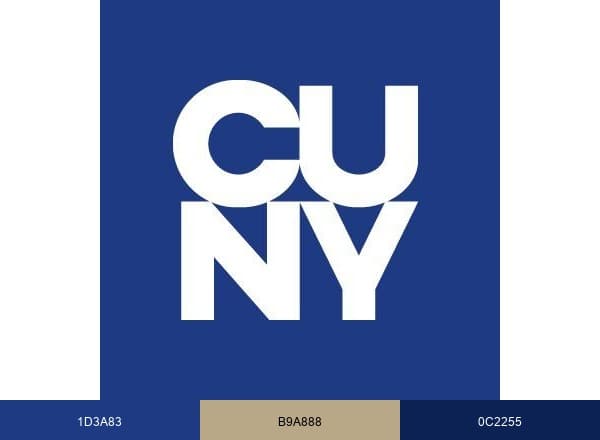 The City University of New York brand color palette