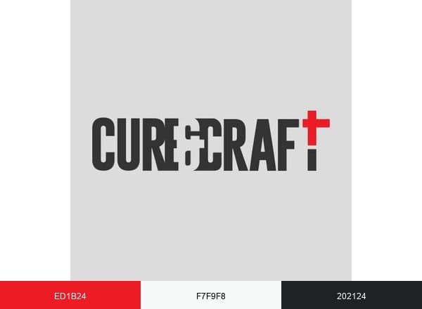 Cure and Craft brand color palette
