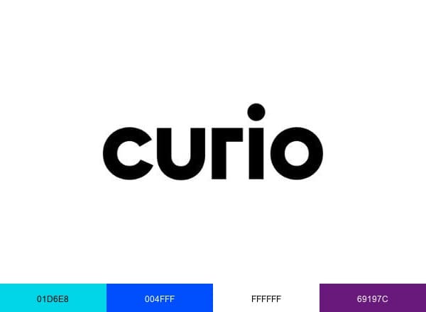 Curio brand color palette