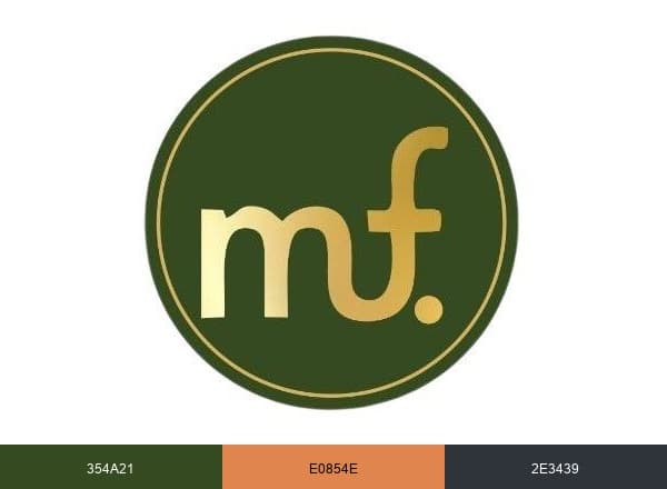 Myfurniture brand color palette