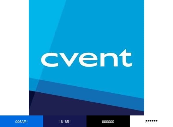 Cvent brand color palette