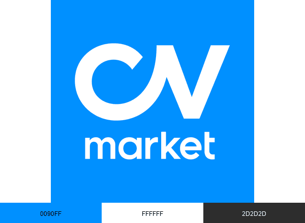 CVMarket.lv brand color palette