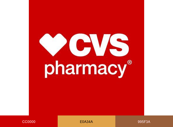 CVS Pharmacy brand color palette