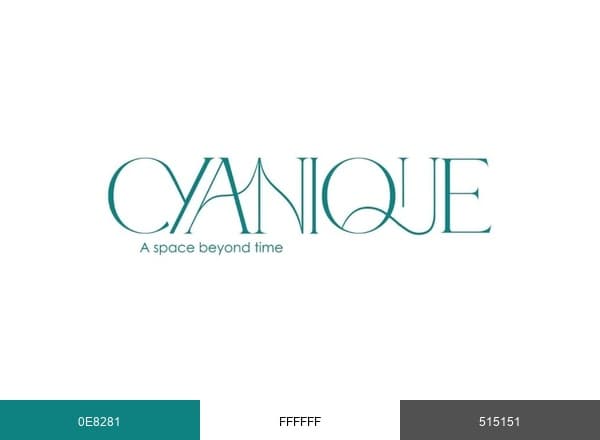 Cyanique brand color palette
