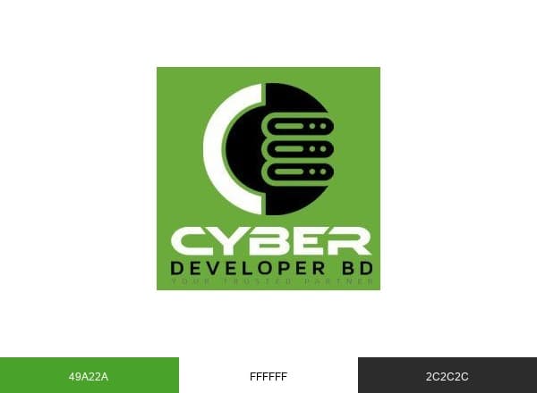 Cyber Developer BD brand color palette