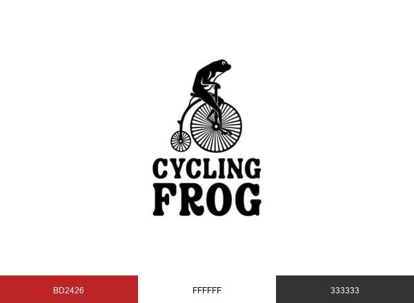 Cycling Frog brand color palette