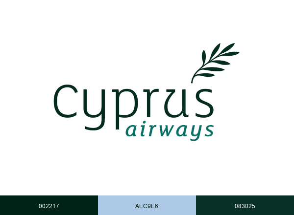 Cyprus Airways brand color palette