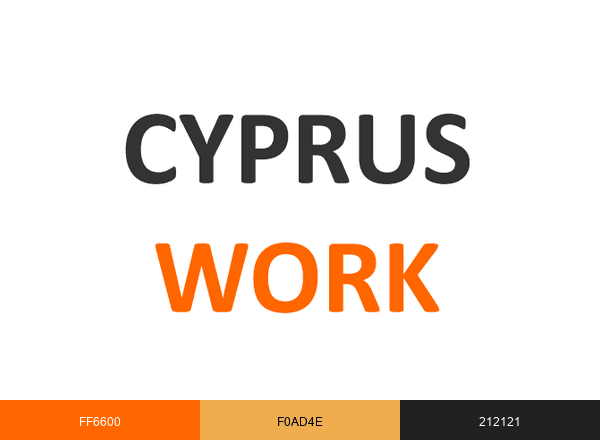 Cyprus Work brand color palette