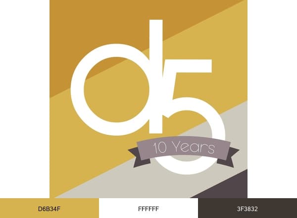 D5 Concepts brand color palette
