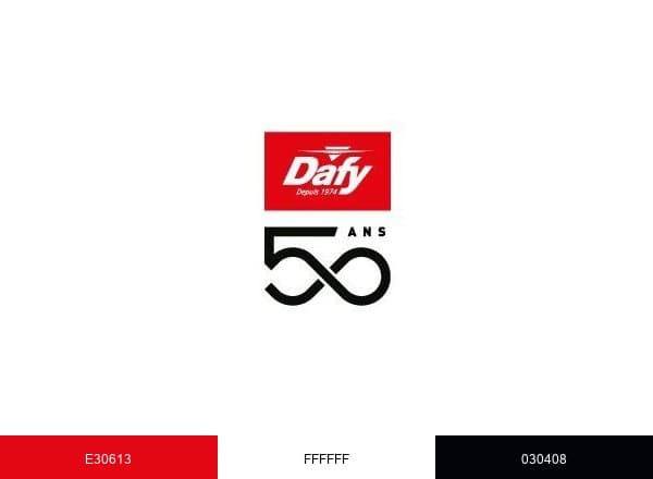 DAFY MOTO brand color palette