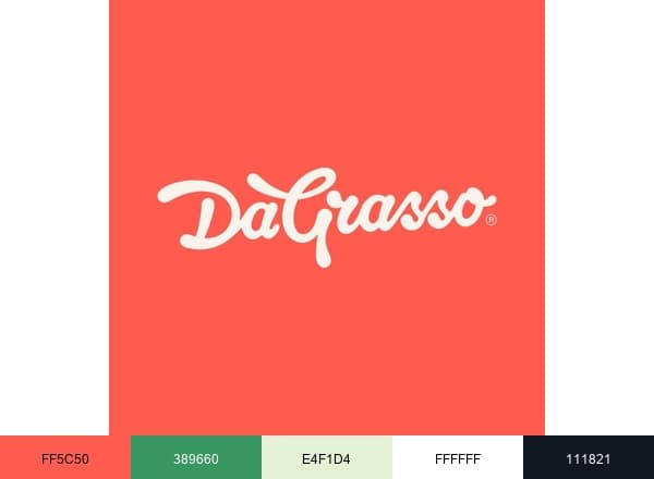 Da Grasso brand color palette