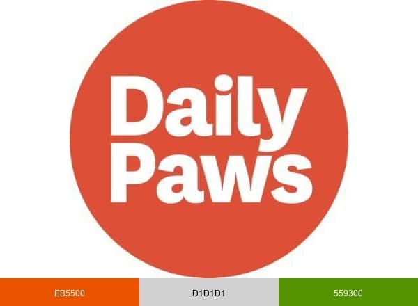 DailyPaws brand color palette