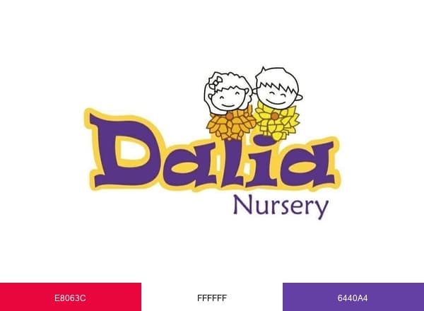 Dalianursery brand color palette