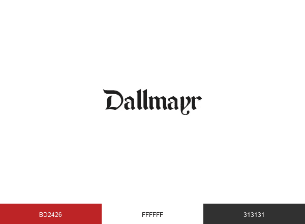 Dallmayr Shop brand color palette