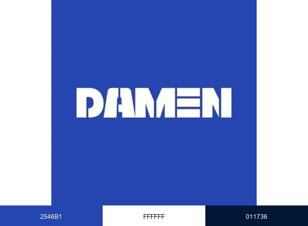 Damen brand color palette