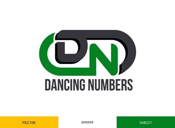 Dancing Numbers brand color palette