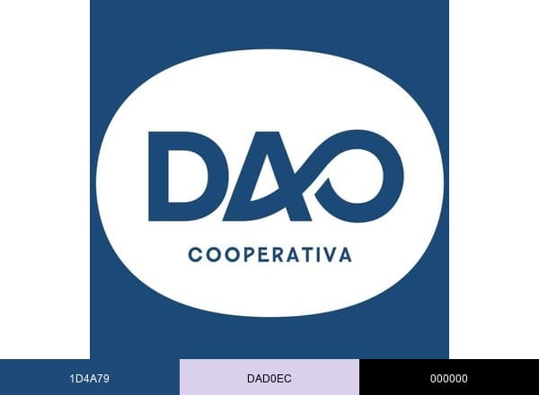DAO Cooperativa brand color palette