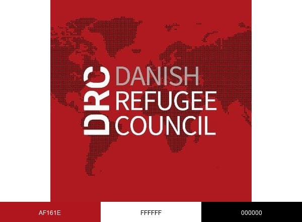 DRC | Danish Refugee Council brand color palette