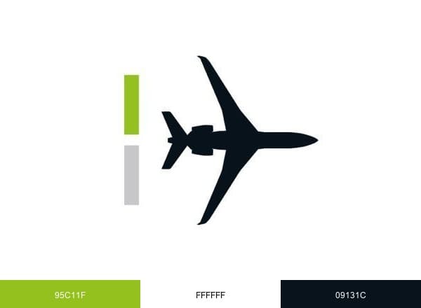 Dassault Falcon brand color palette