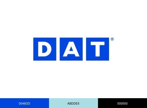 DAT Freight & Analytics brand color palette