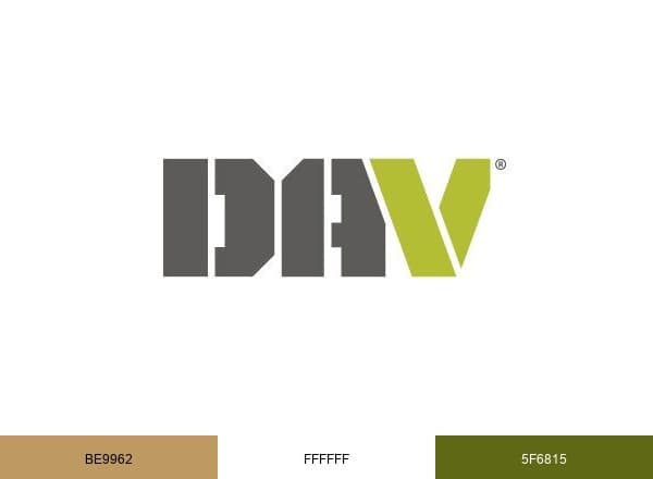 Disabled American Veterans brand color palette