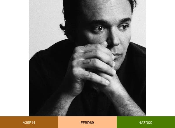 David LaChapelle brand color palette