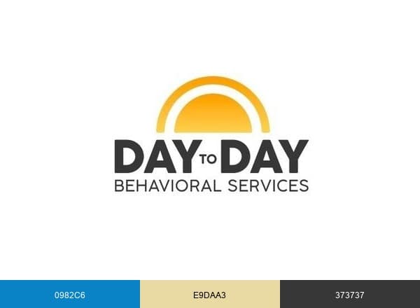 Day to Day Behavioral Services brand color palette